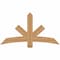 Ekena Millwork Alberta Smooth Timber Gable Bracket, Western Red Cedar, 60"W x 32"H x 1 1/2"D x 5 1/2"F, 13/12 Pitch GBW060X32X0206ALB00SWR - alternate 1